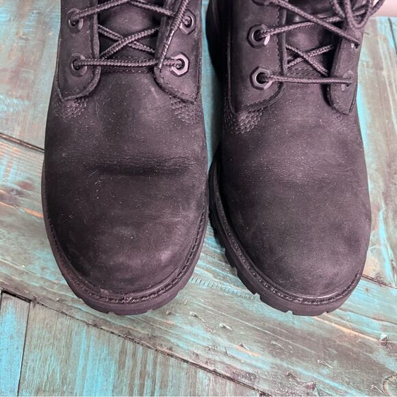 Timberland Black Waterproof Boots Size 7 Ankle Boots Hiking Outdoor - Picture 9 of 12